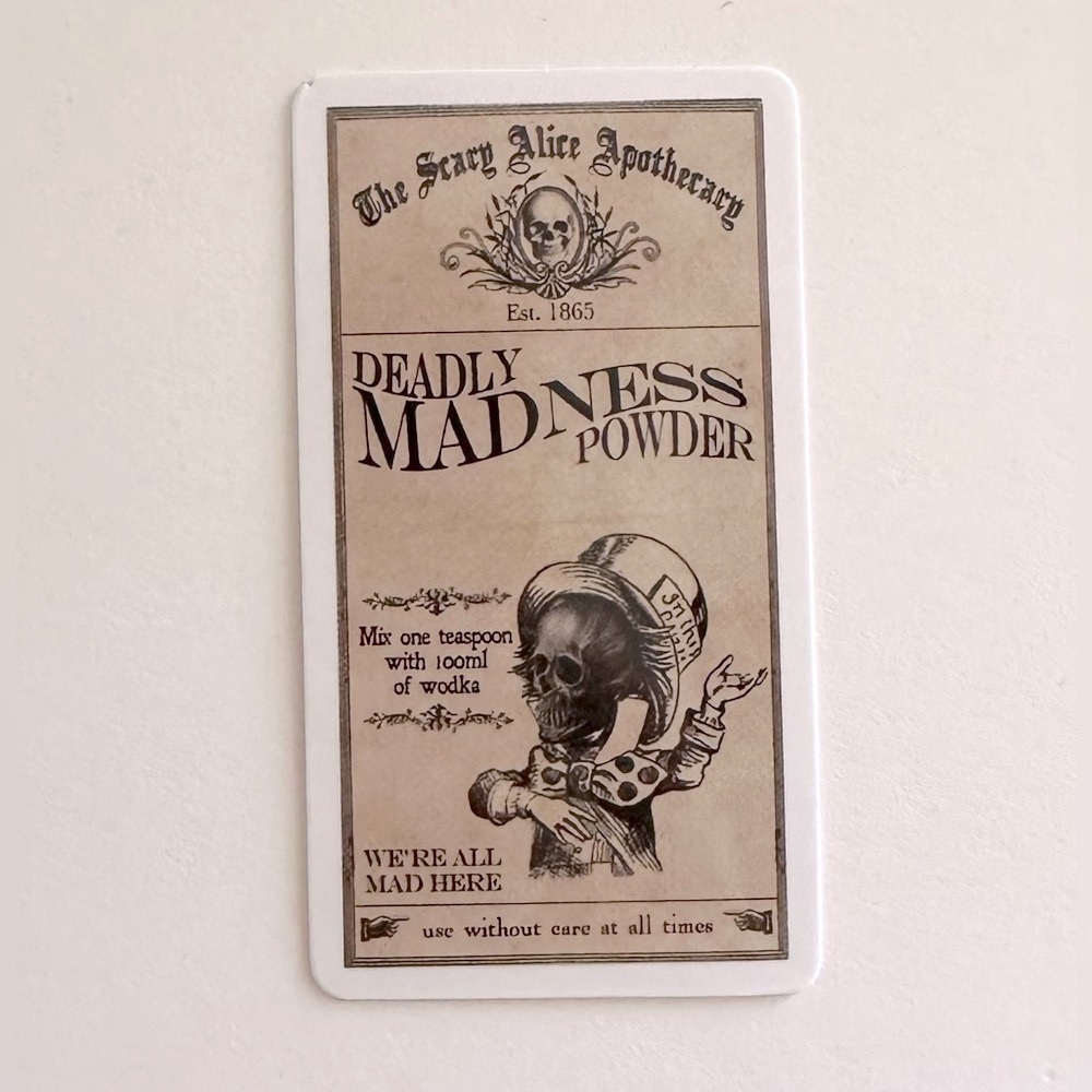 10/$10 Deadly Madness Powder Sticker
